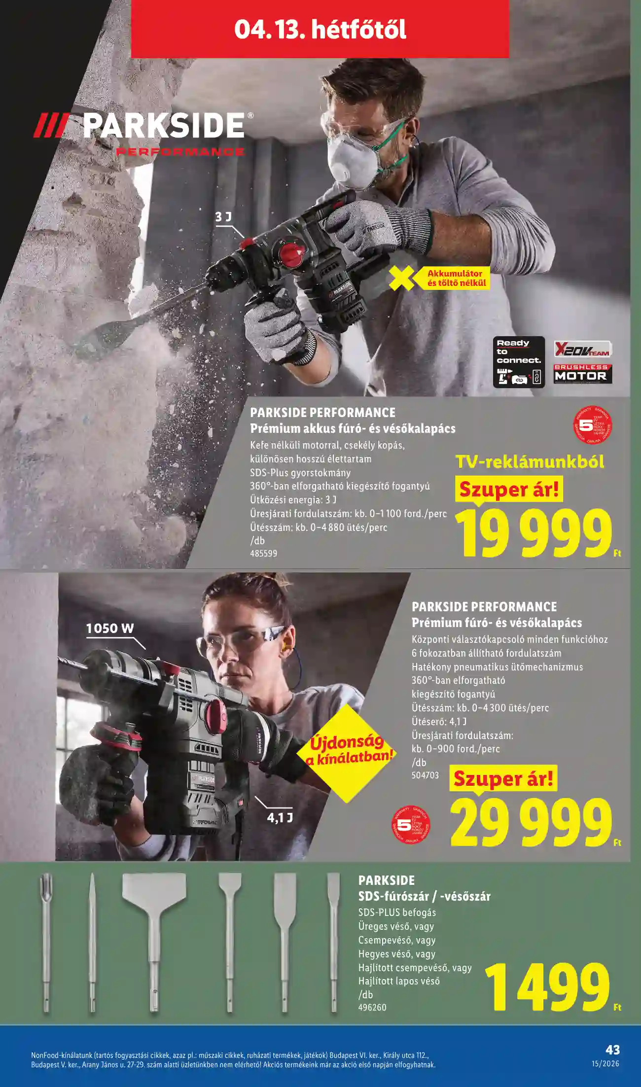 Lidl akciós újság 15. hét (Érvényes 04.09-től) (38 oldal)