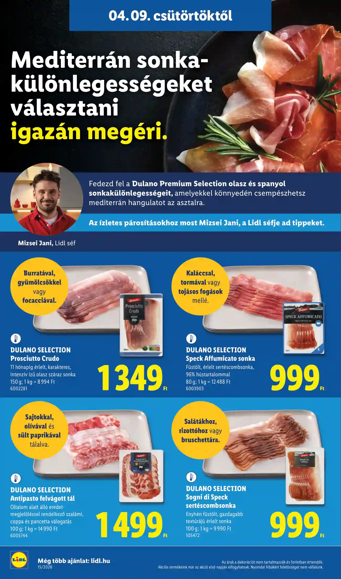 Lidl akciós újság 15. hét (Érvényes 04.09-től) (46 oldal)