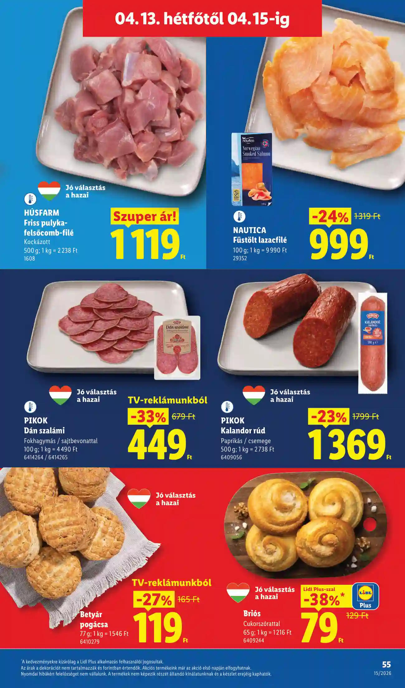 Lidl akciós újság 15. hét (Érvényes 04.09-től) (51 oldal)