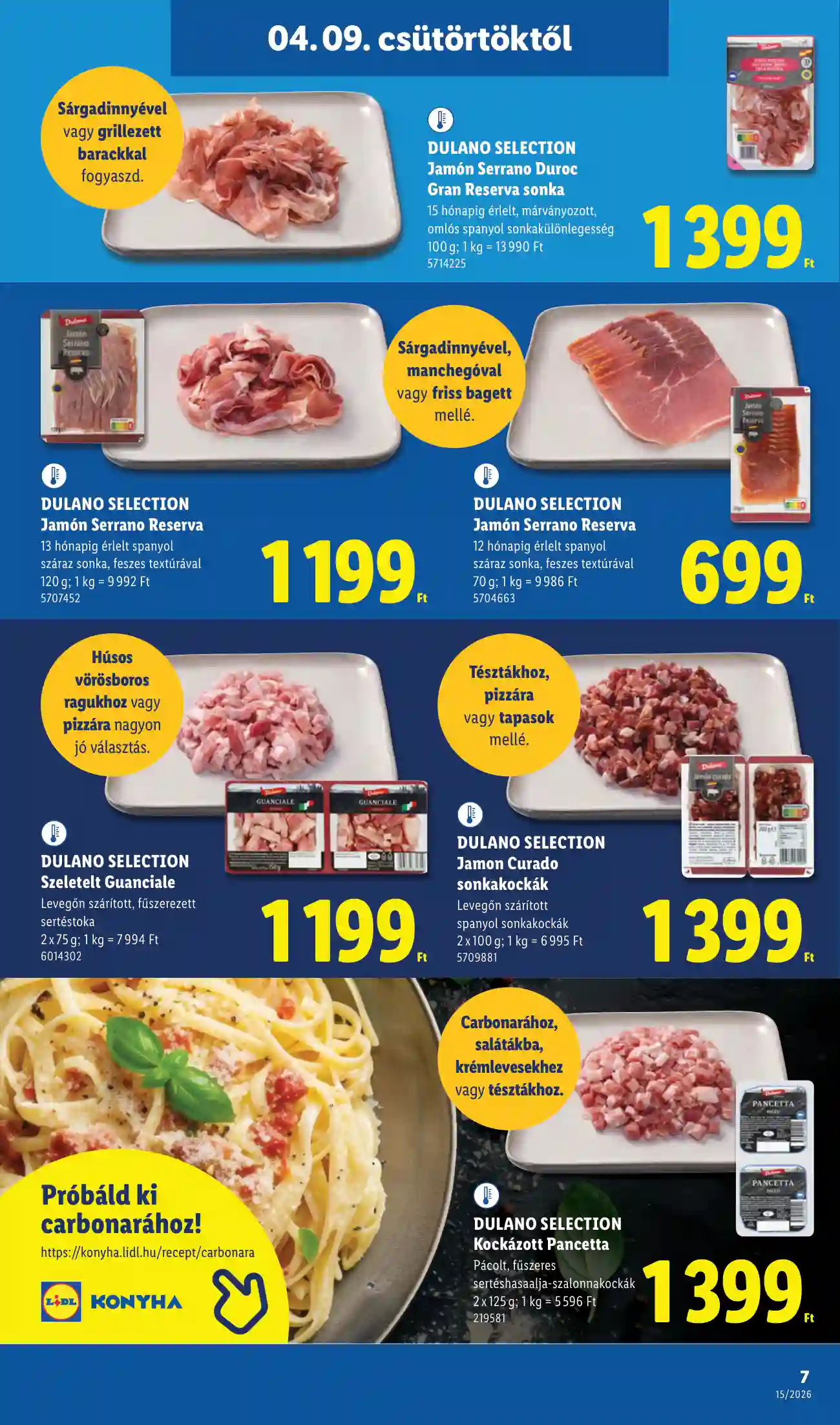 Lidl akciós újság 15. hét (Érvényes 04.09-től) (57 oldal)