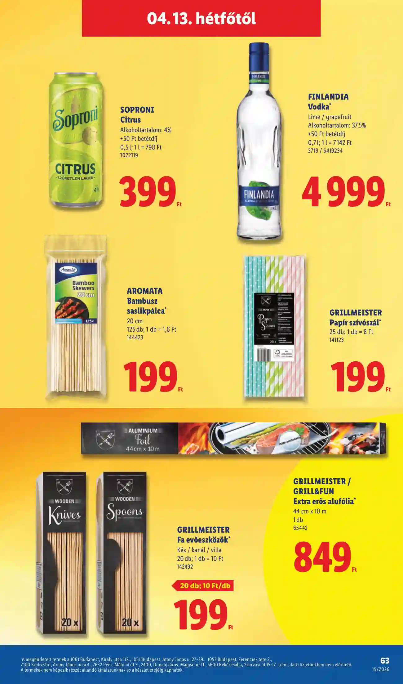 Lidl akciós újság 15. hét (Érvényes 04.09-től) (60 oldal)