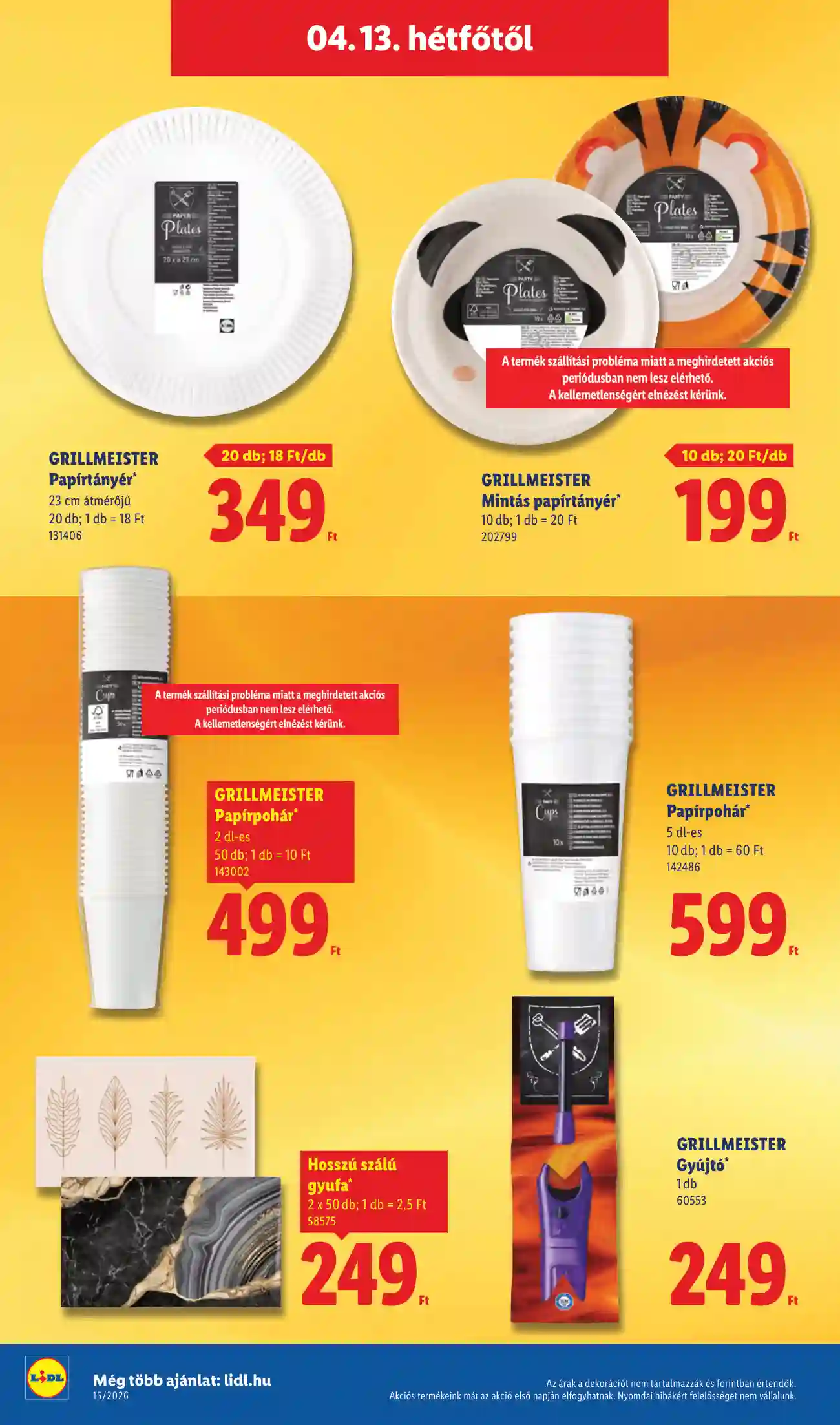 Lidl akciós újság 15. hét (Érvényes 04.09-től) (61 oldal)