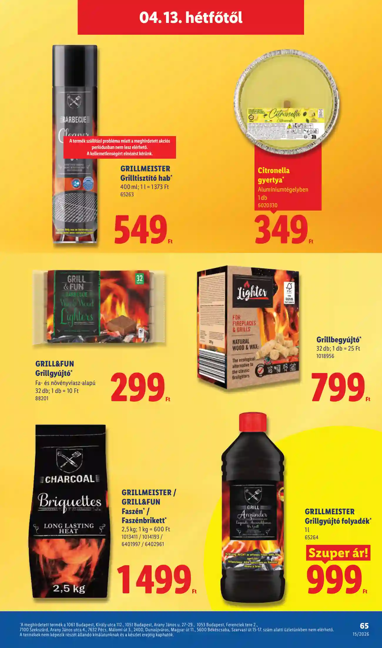 Lidl akciós újság 15. hét (Érvényes 04.09-től) (62 oldal)