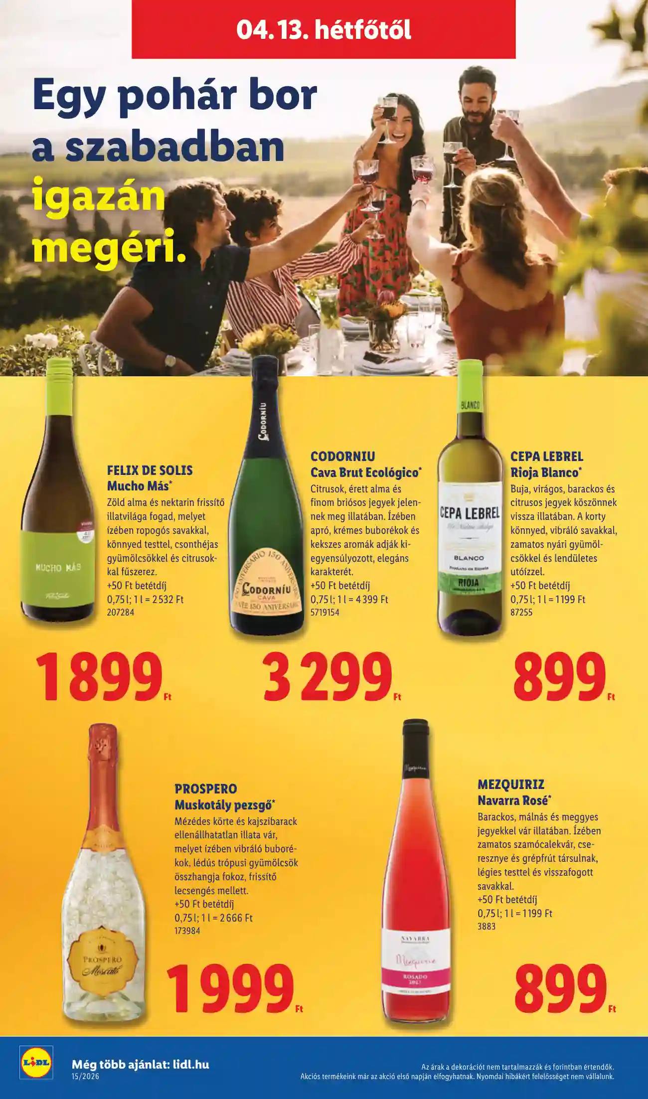 Lidl akciós újság 15. hét (Érvényes 04.09-től) (63 oldal)