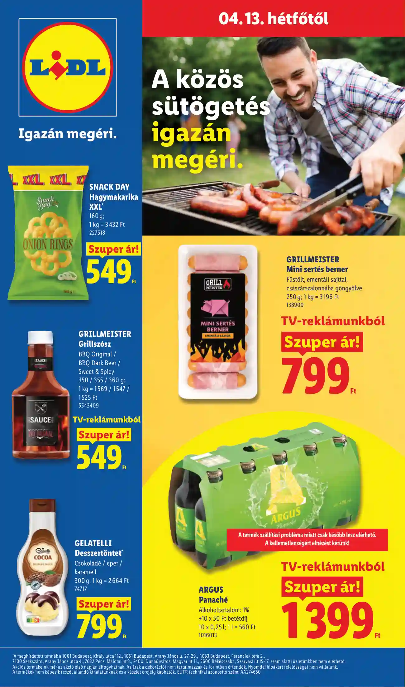 Lidl akciós újság 15. hét (Érvényes 04.09-től) (65 oldal)