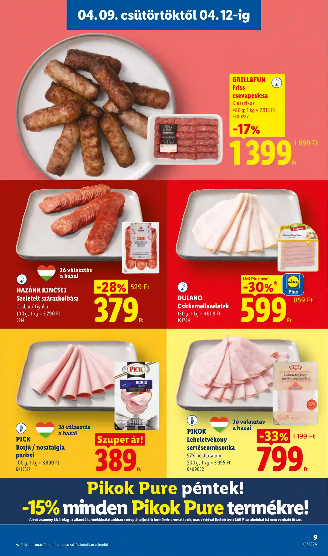 Lidl akciós újság 15. hét (Érvényes 04.09-től) (67 oldal)
