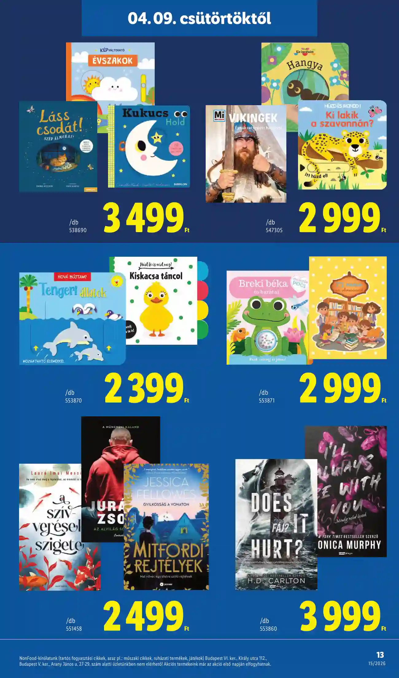 Lidl akciós újság 15. hét (Érvényes 04.09-től) (5 oldal)