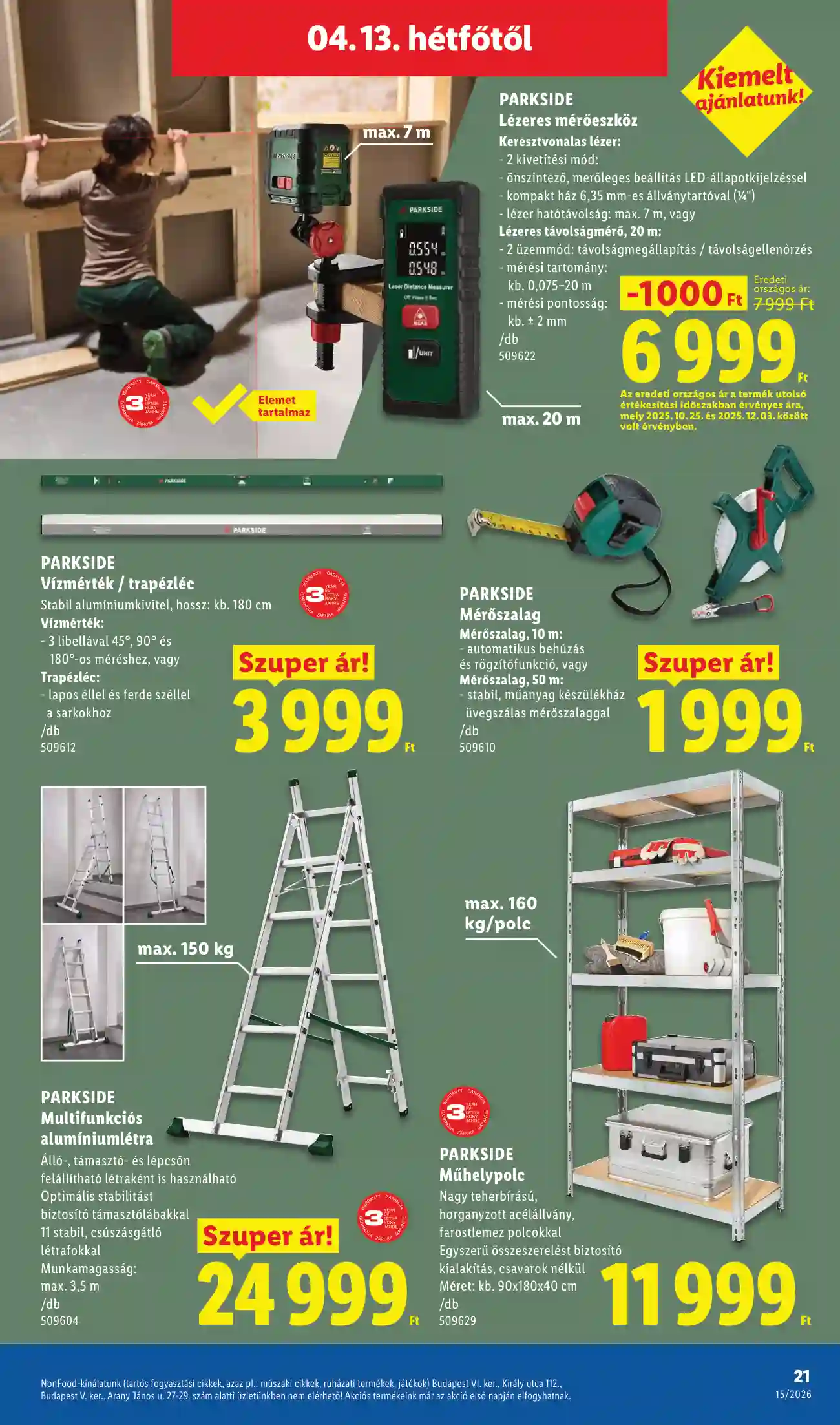 Lidl akciós újság 15. hét (Érvényes 04.09-től) (14 oldal)