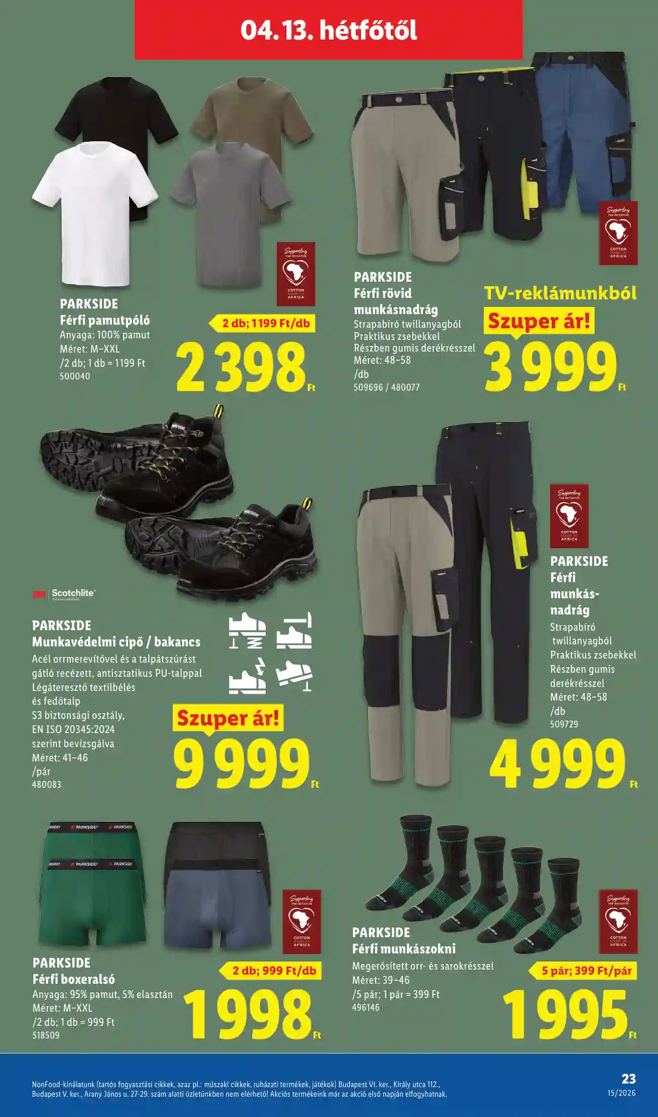 Lidl akciós újság 15. hét (Érvényes 04.09-től) (16 oldal)