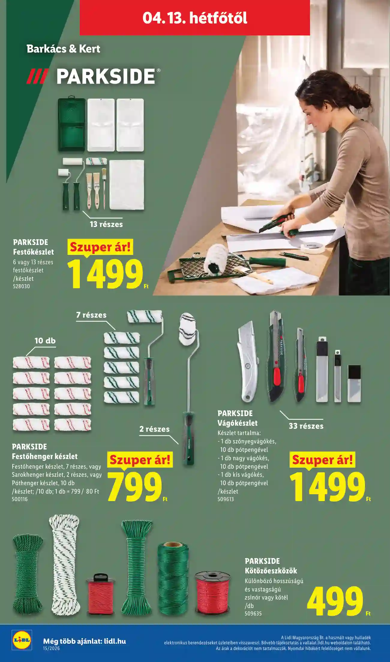 Lidl akciós újság 15. hét (Érvényes 04.09-től) (17 oldal)