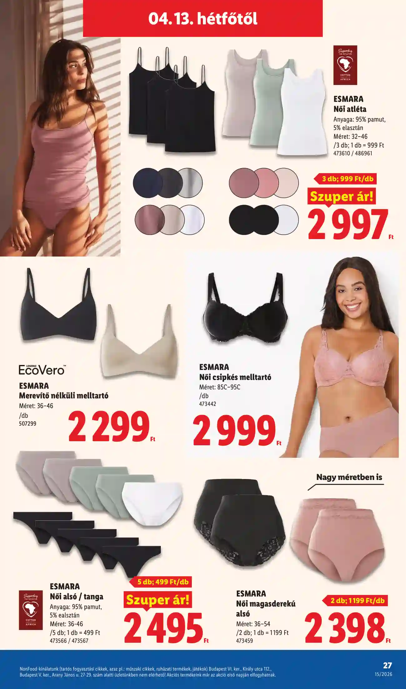 Lidl akciós újság 15. hét (Érvényes 04.09-től) (20 oldal)