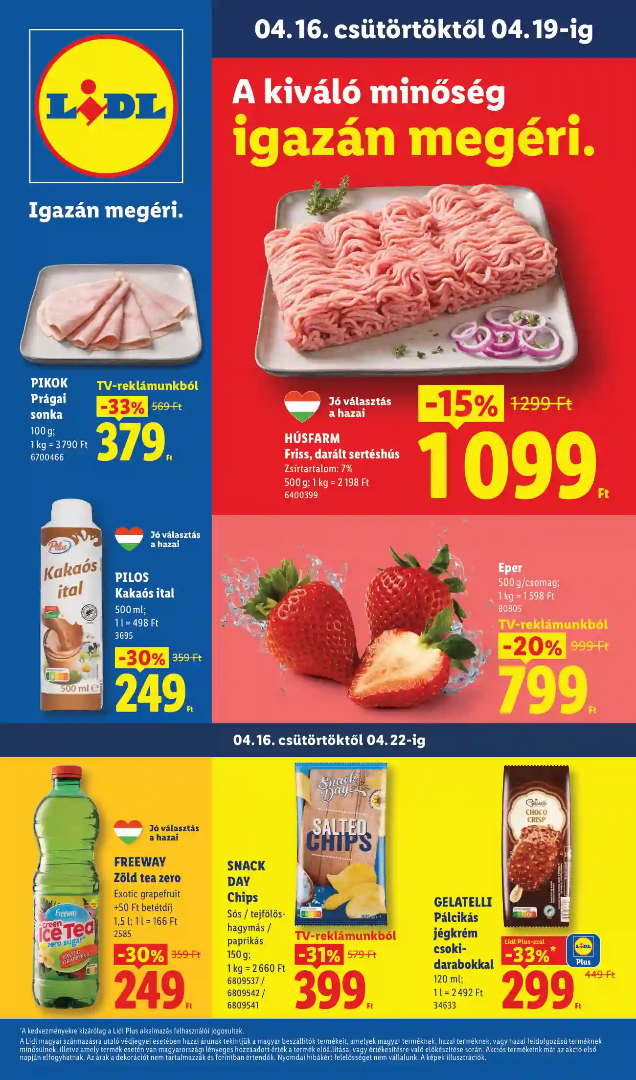 LIDL Érvényes 04.16-tól 16.hét