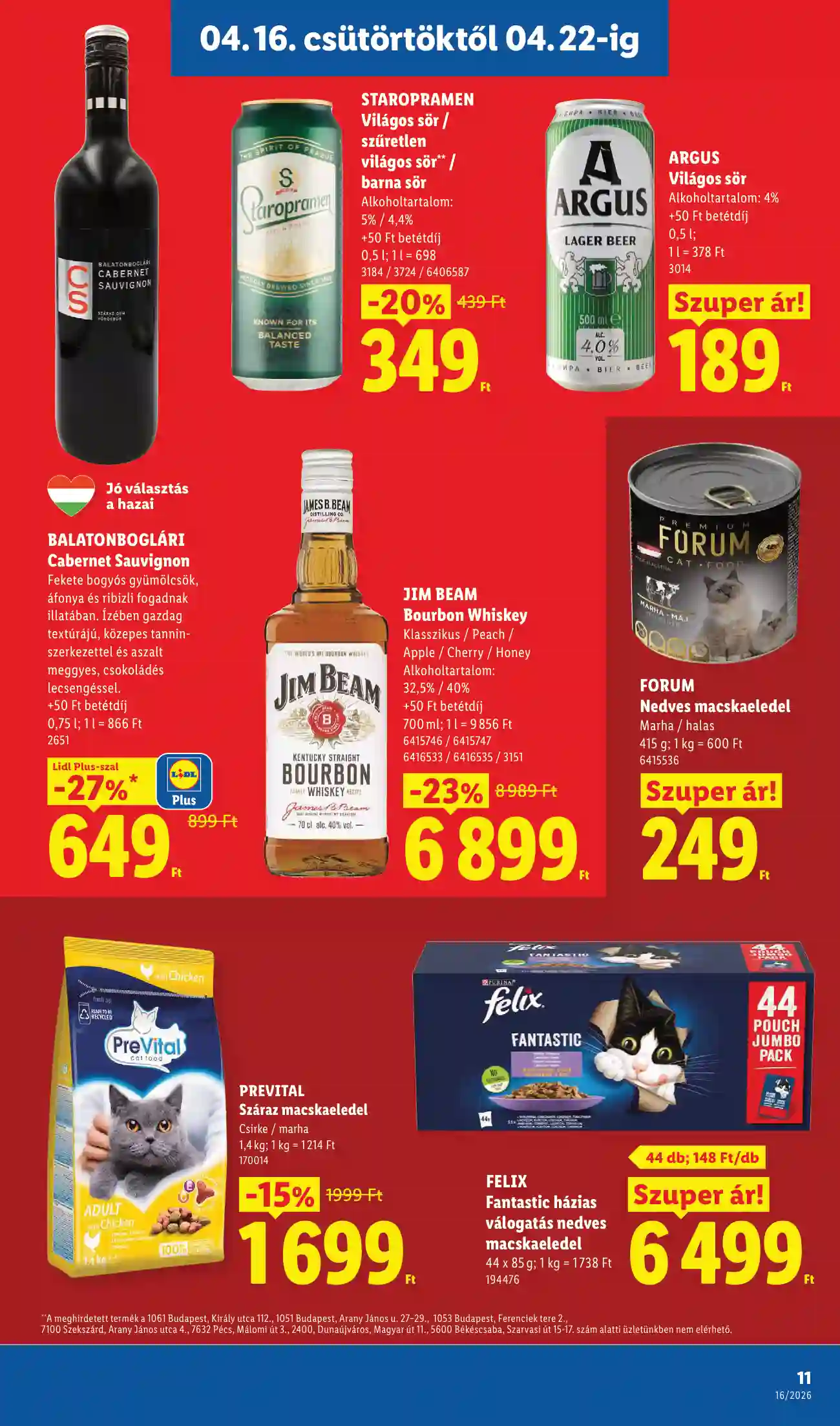 Lidl akciós újság 16. hét (Érvényes 04.16-tól) (3 oldal)