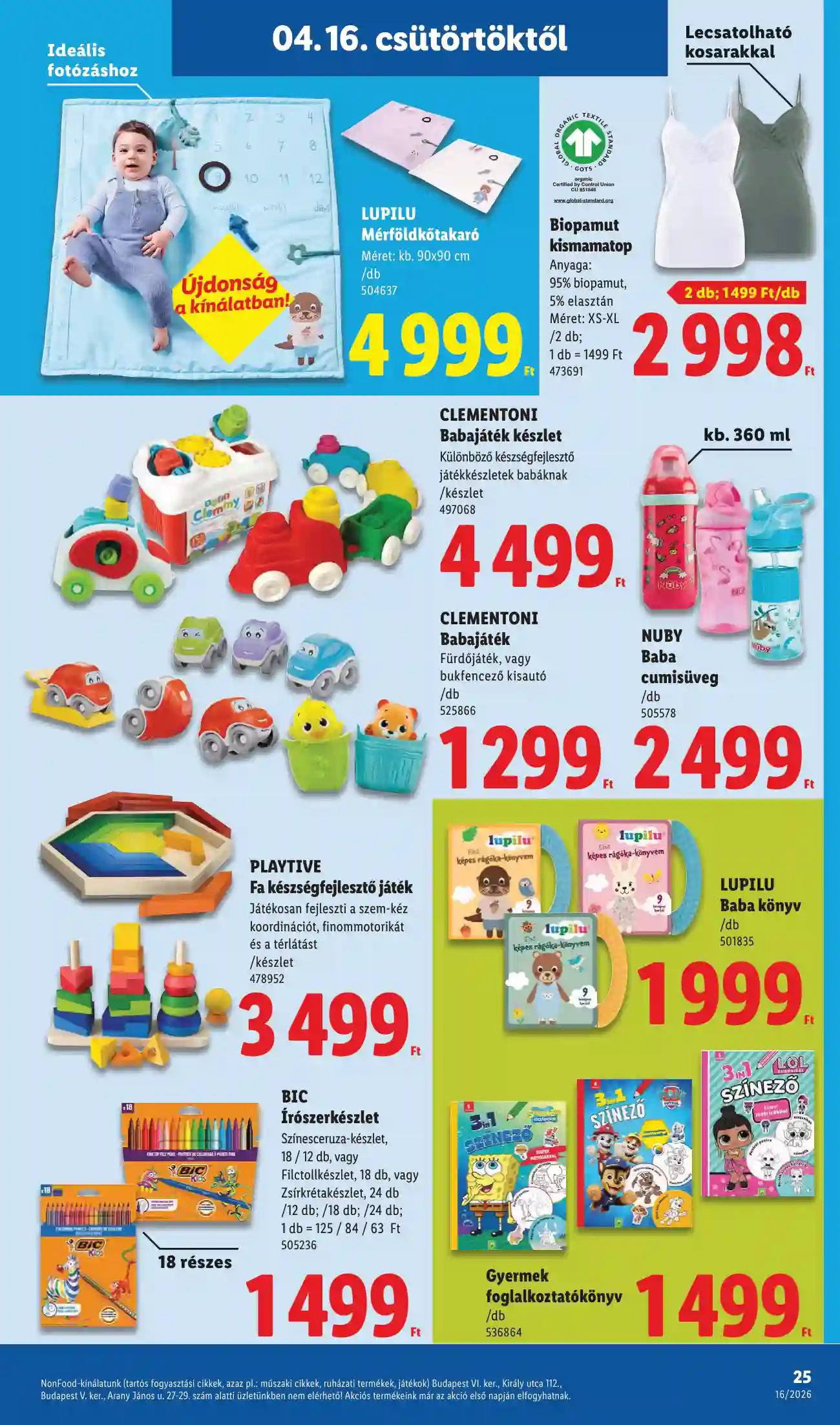 Lidl akciós újság 16. hét (Érvényes 04.16-tól) (18 oldal)