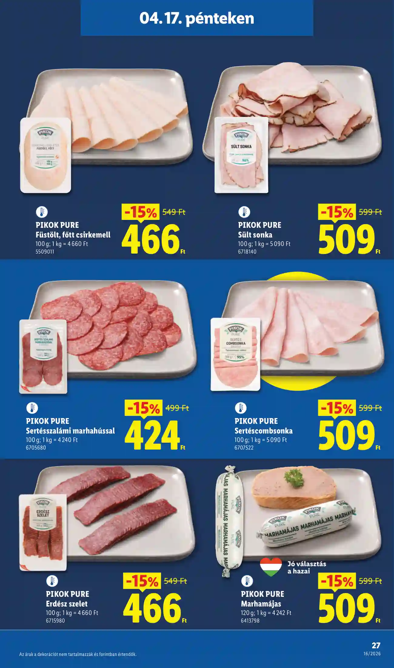 Lidl akciós újság 16. hét (Érvényes 04.16-tól) (20 oldal)