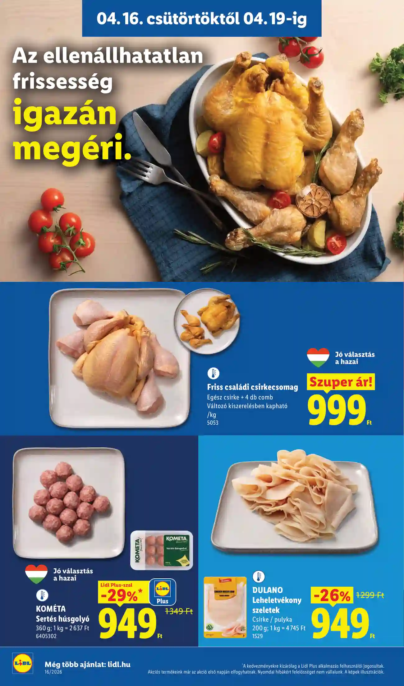 Lidl akciós újság 16. hét (Érvényes 04.16-tól) (24 oldal)