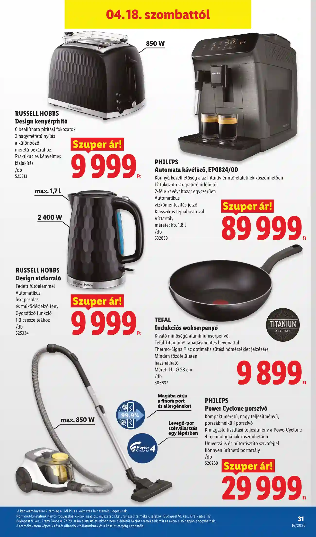 Lidl akciós újság 16. hét (Érvényes 04.16-tól) (25 oldal)