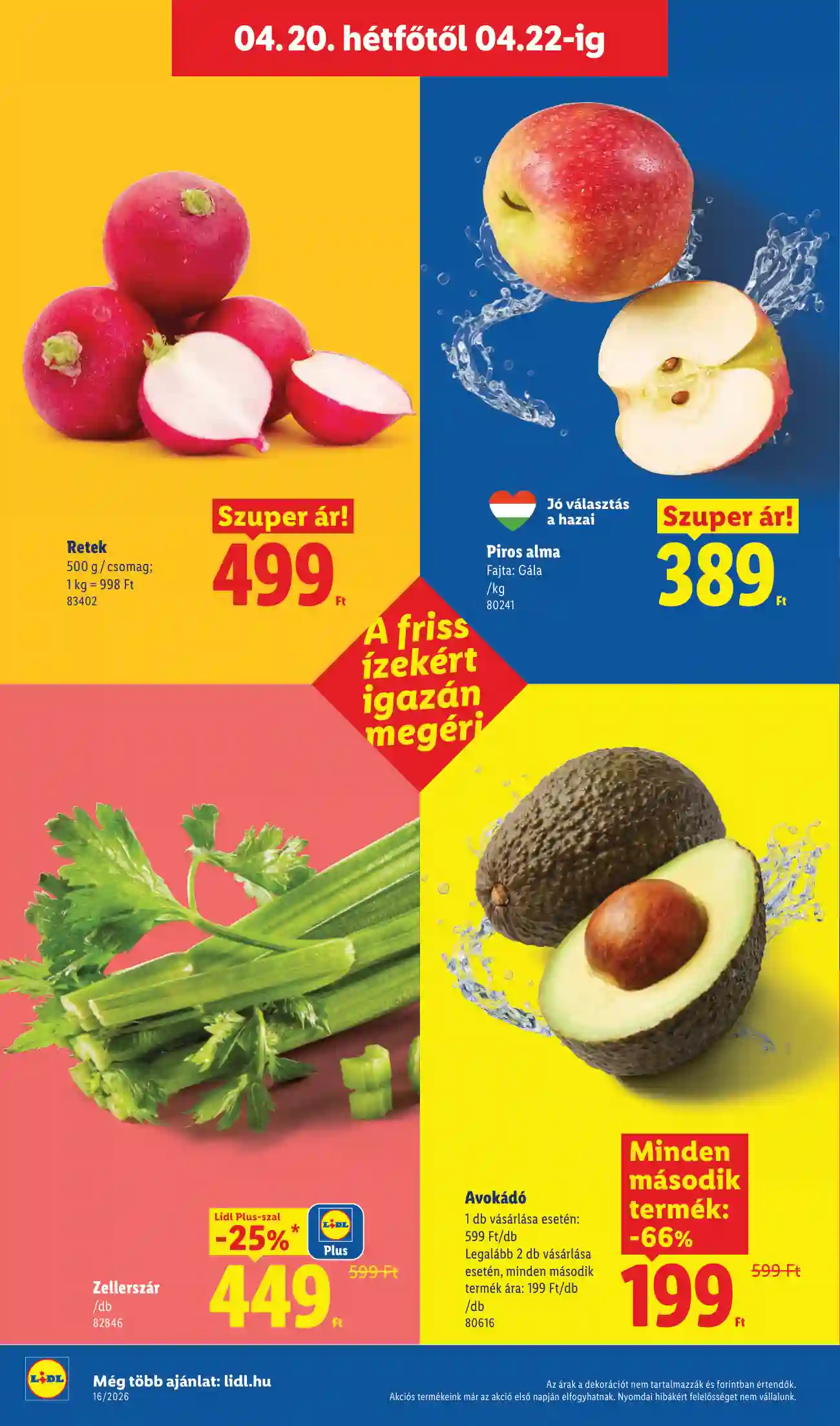 Lidl akciós újság 16. hét (Érvényes 04.16-tól) (41 oldal)