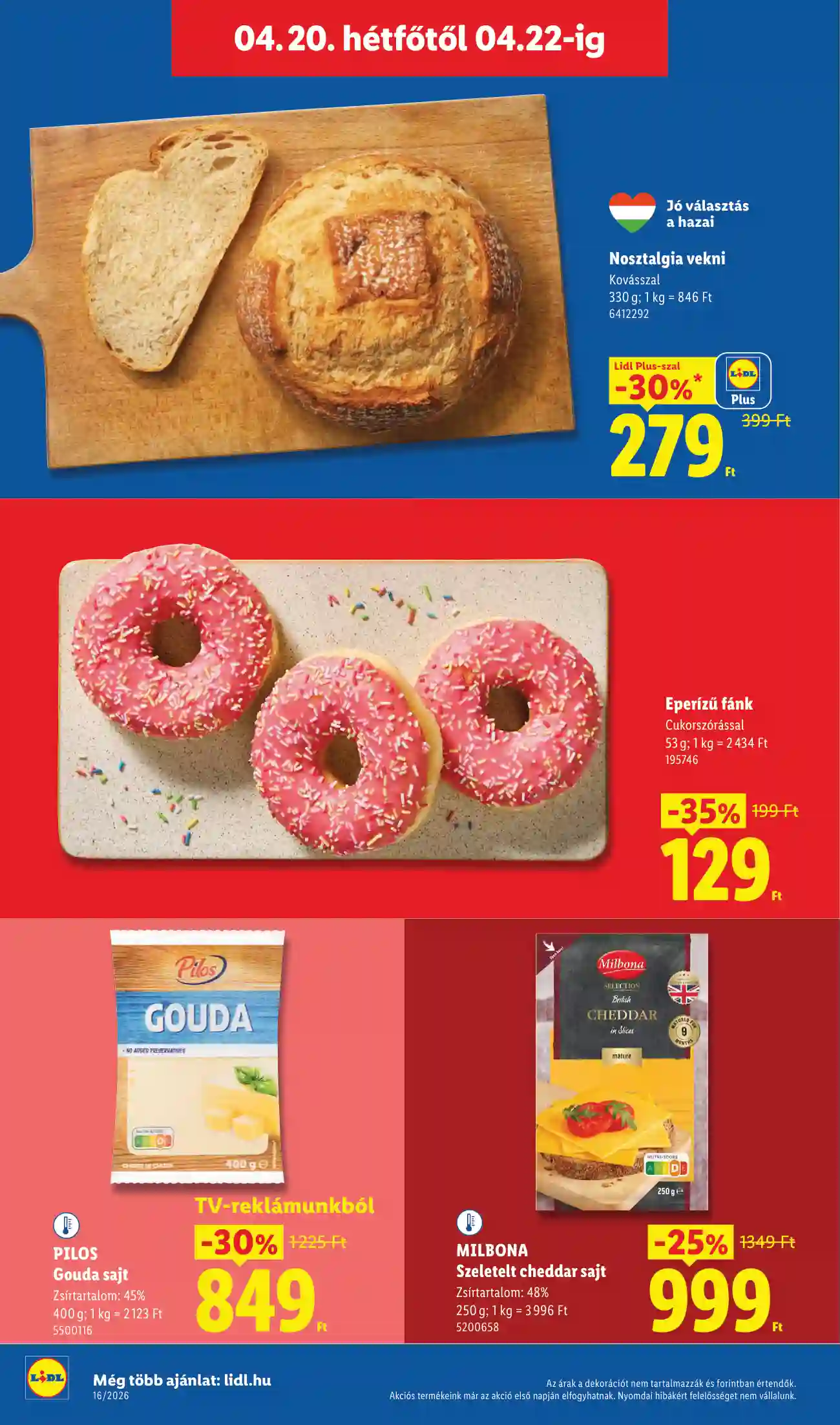 Lidl akciós újság 16. hét (Érvényes 04.16-tól) (43 oldal)
