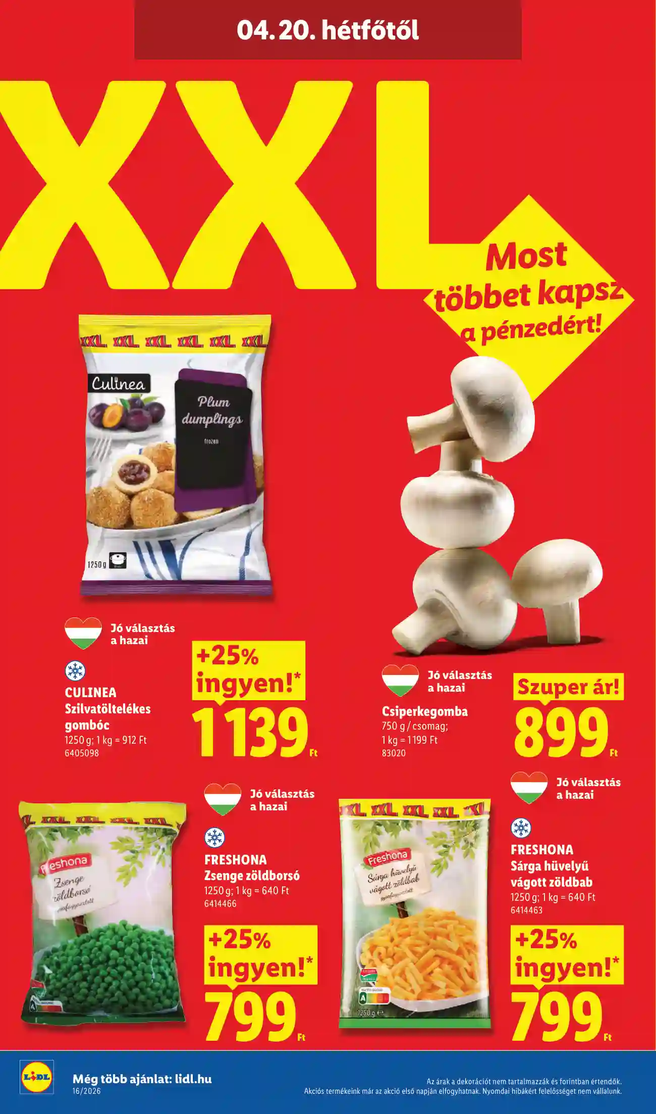 Lidl akciós újság 16. hét (Érvényes 04.16-tól) (45 oldal)