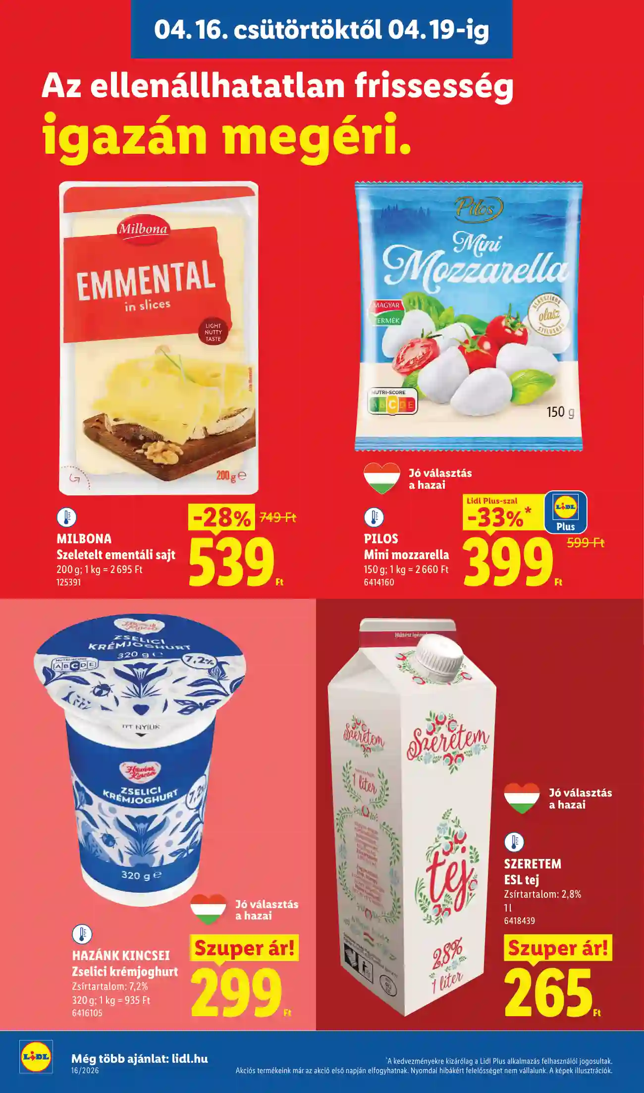 Lidl akciós újság 16. hét (Érvényes 04.16-tól) (46 oldal)