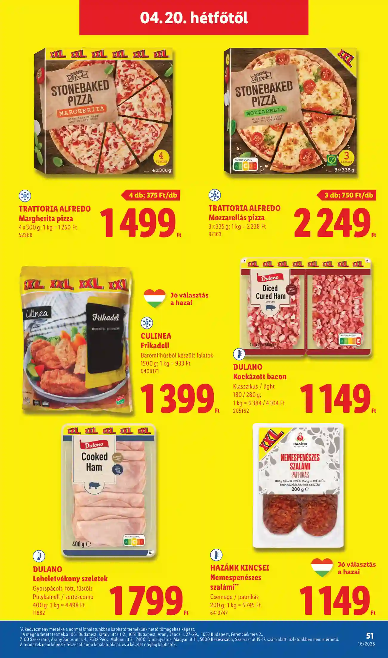 Lidl akciós újság 16. hét (Érvényes 04.16-tól) (47 oldal)