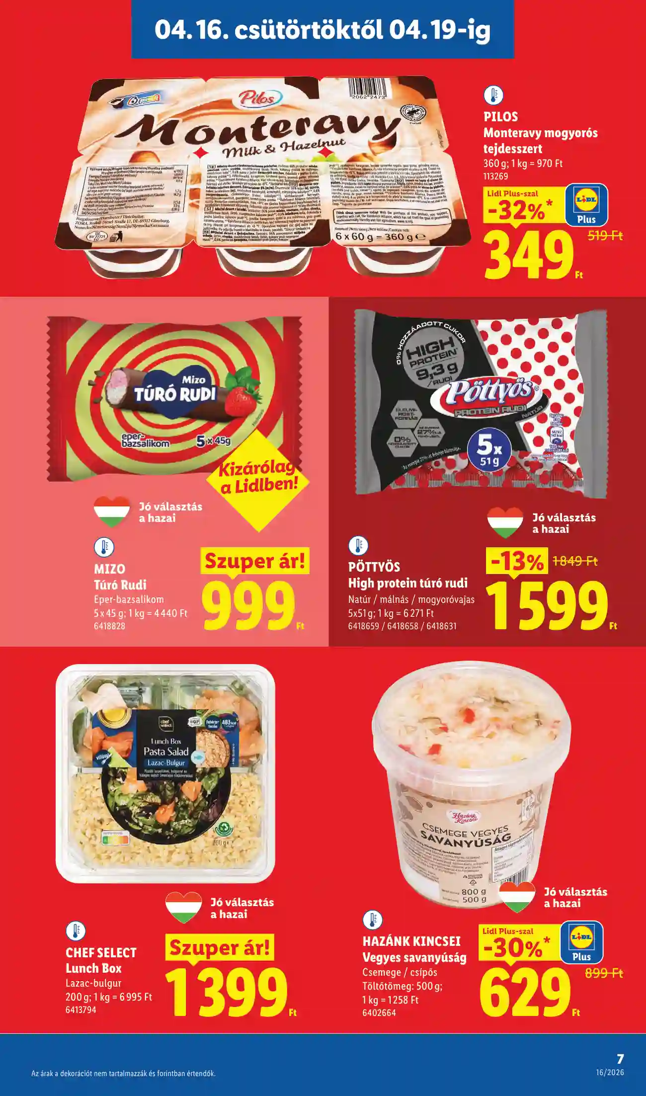 Lidl akciós újság 16. hét (Érvényes 04.16-tól) (57 oldal)