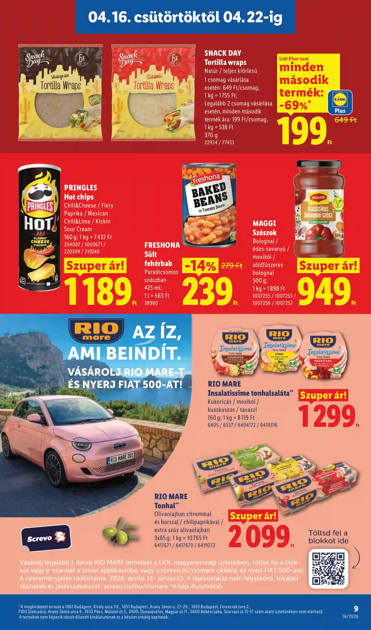 Lidl akciós újság 16. hét (Érvényes 04.16-tól) (59 oldal)
