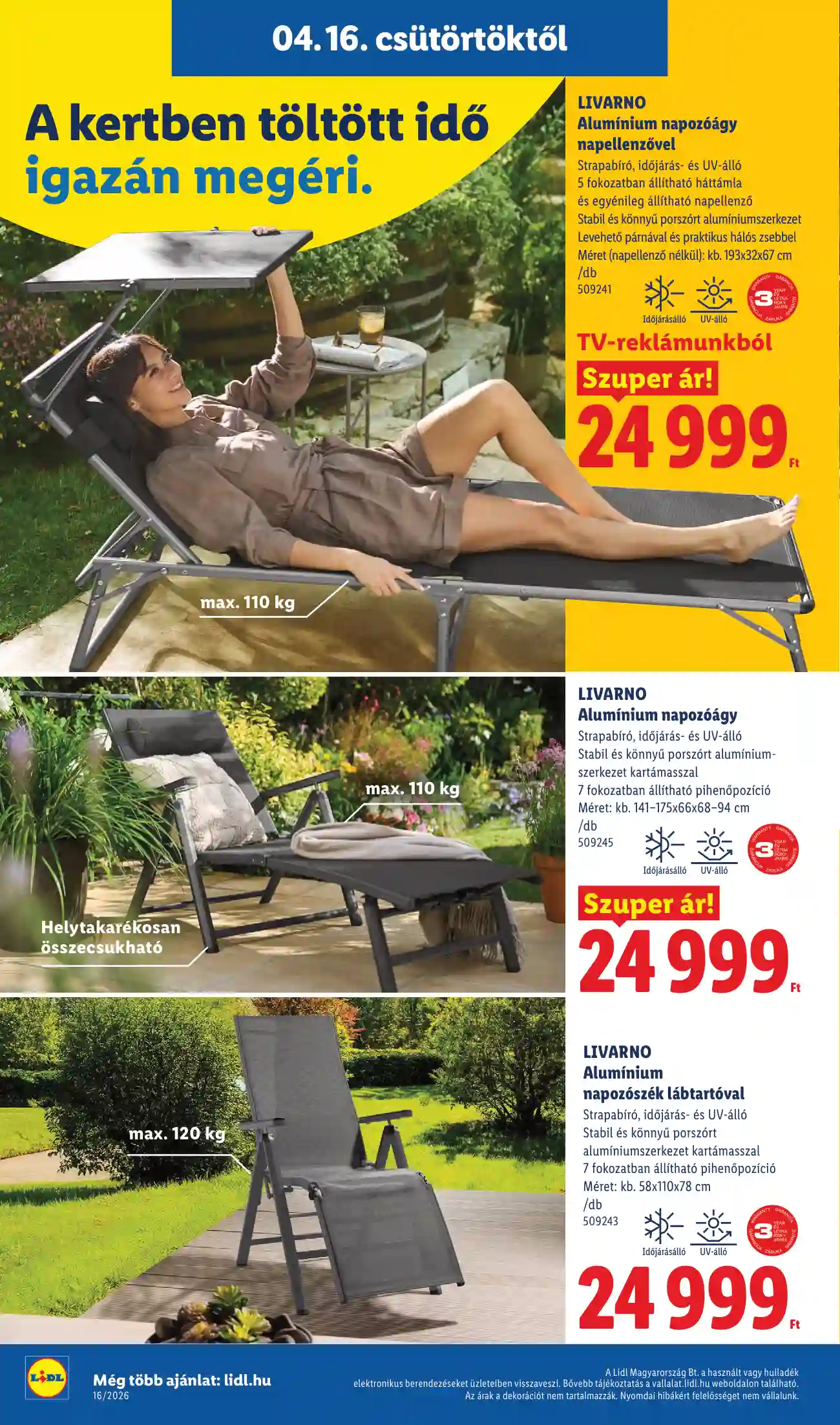 Lidl akciós újság 16. hét (Érvényes 04.16-tól) (2 oldal)