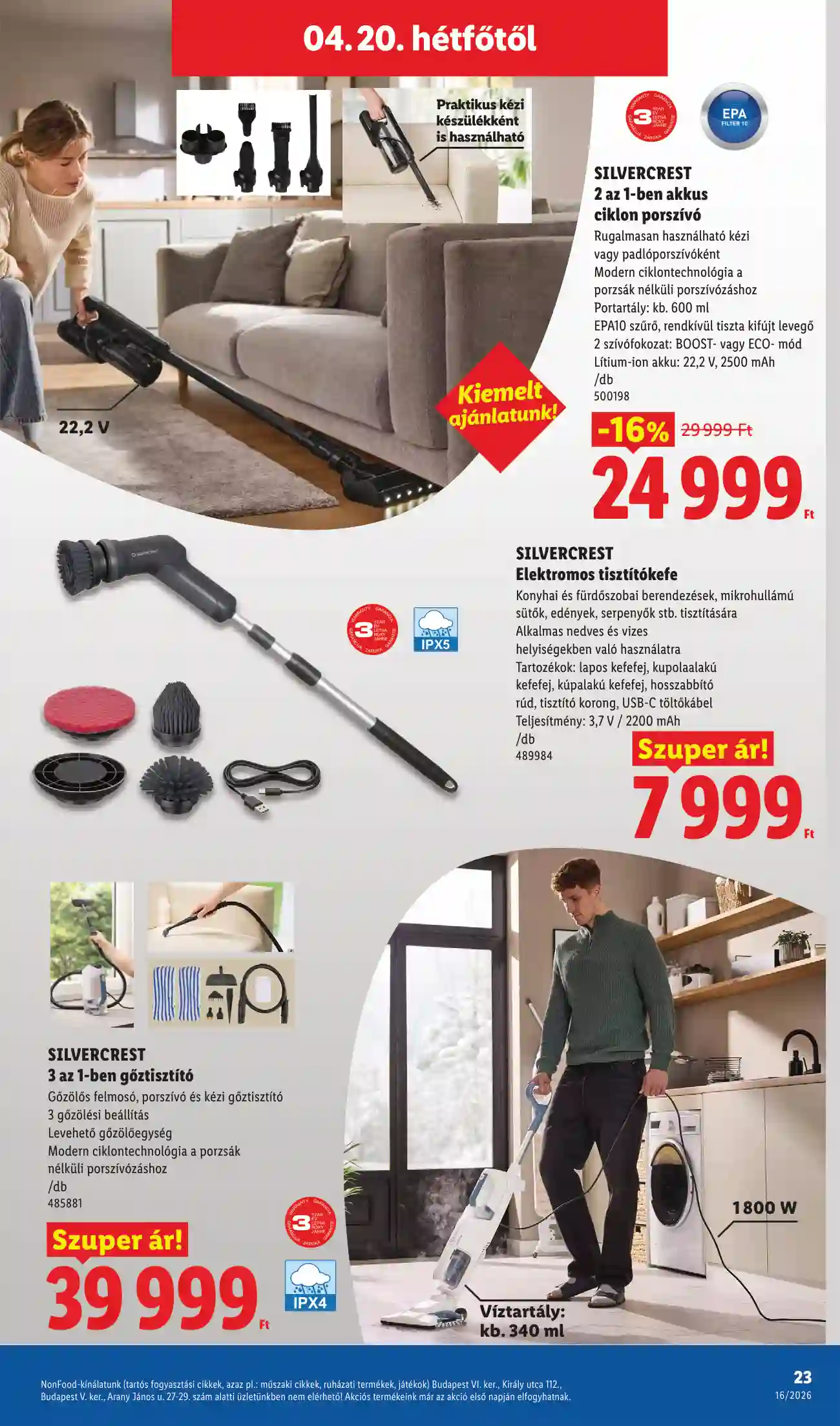 Lidl akciós újság 16. hét (Érvényes 04.16-tól) (16 oldal)