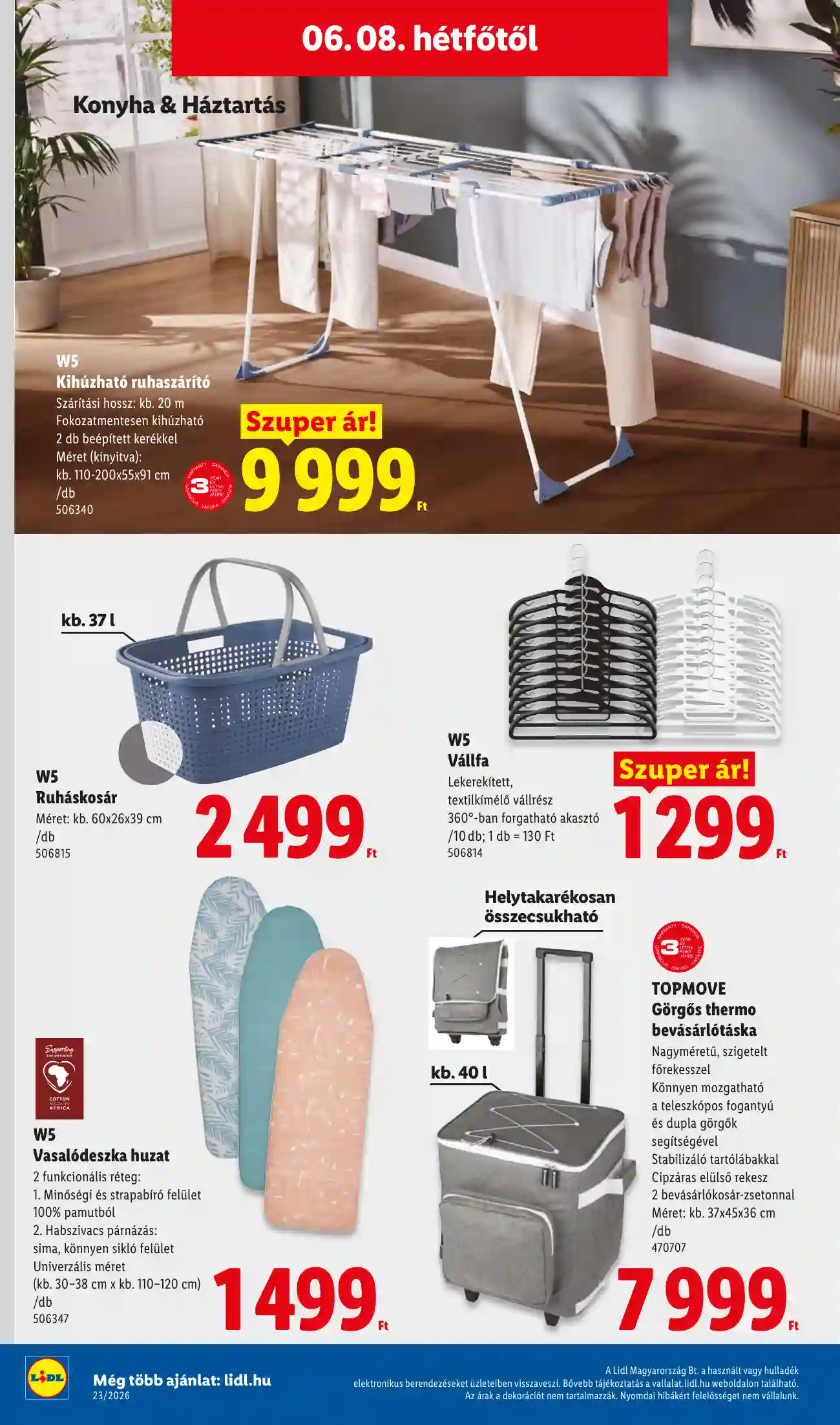 Lidl akciós újság 23. hét (Érvényes 06.04-től) (21 oldal)