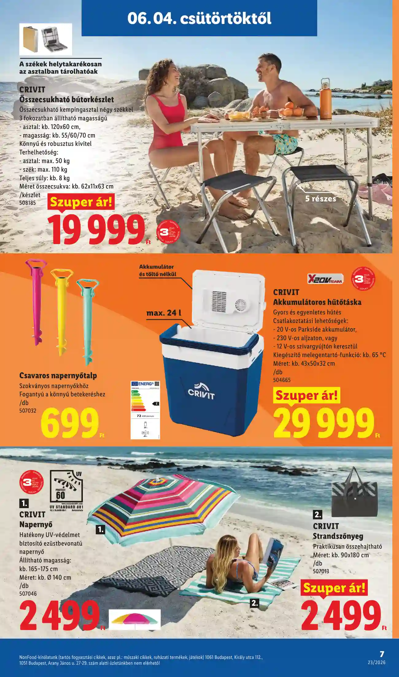 Lidl akciós újság 23. hét (Érvényes 06.04-től) (31 oldal)