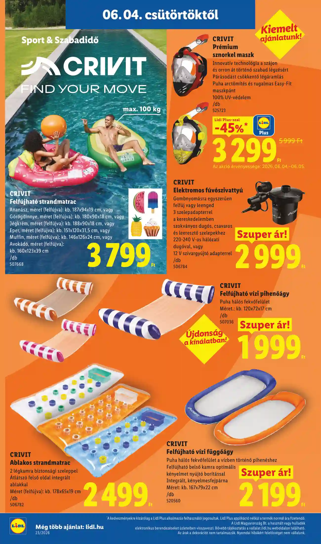 Lidl akciós újság 23. hét (Érvényes 06.04-től) (32 oldal)