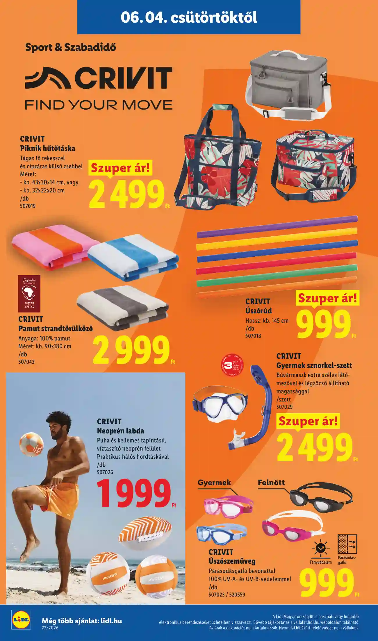 Lidl akciós újság 23. hét (Érvényes 06.04-től) (34 oldal)
