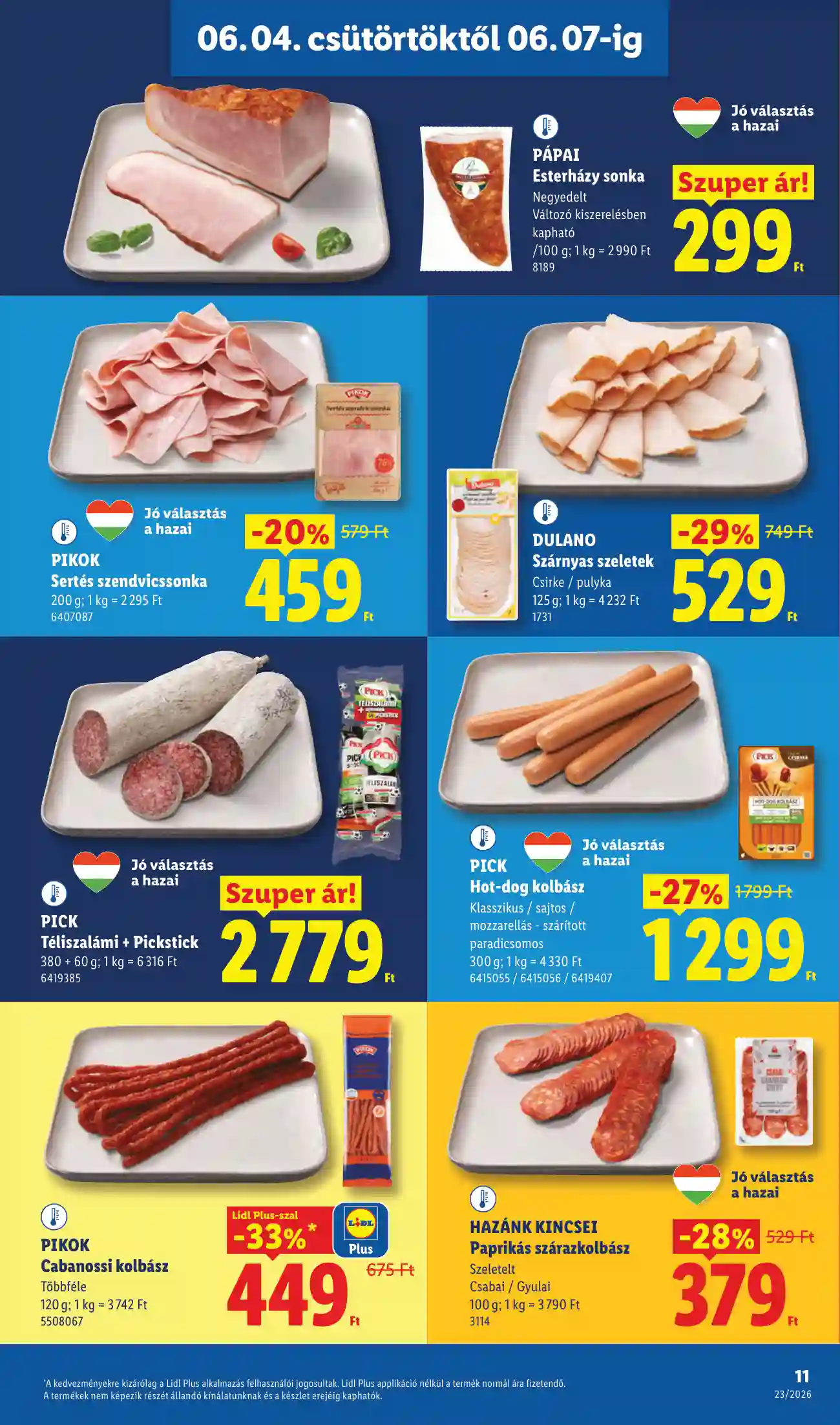 Lidl akciós újság 23. hét (Érvényes 06.04-től) (3 oldal)