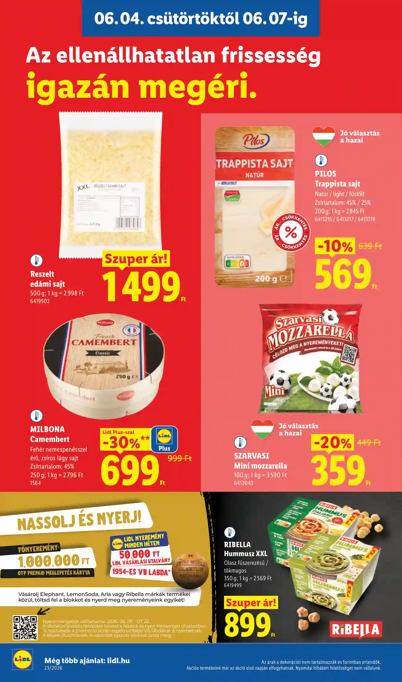 Lidl akciós újság 23. hét (Érvényes 06.04-től) (6 oldal)