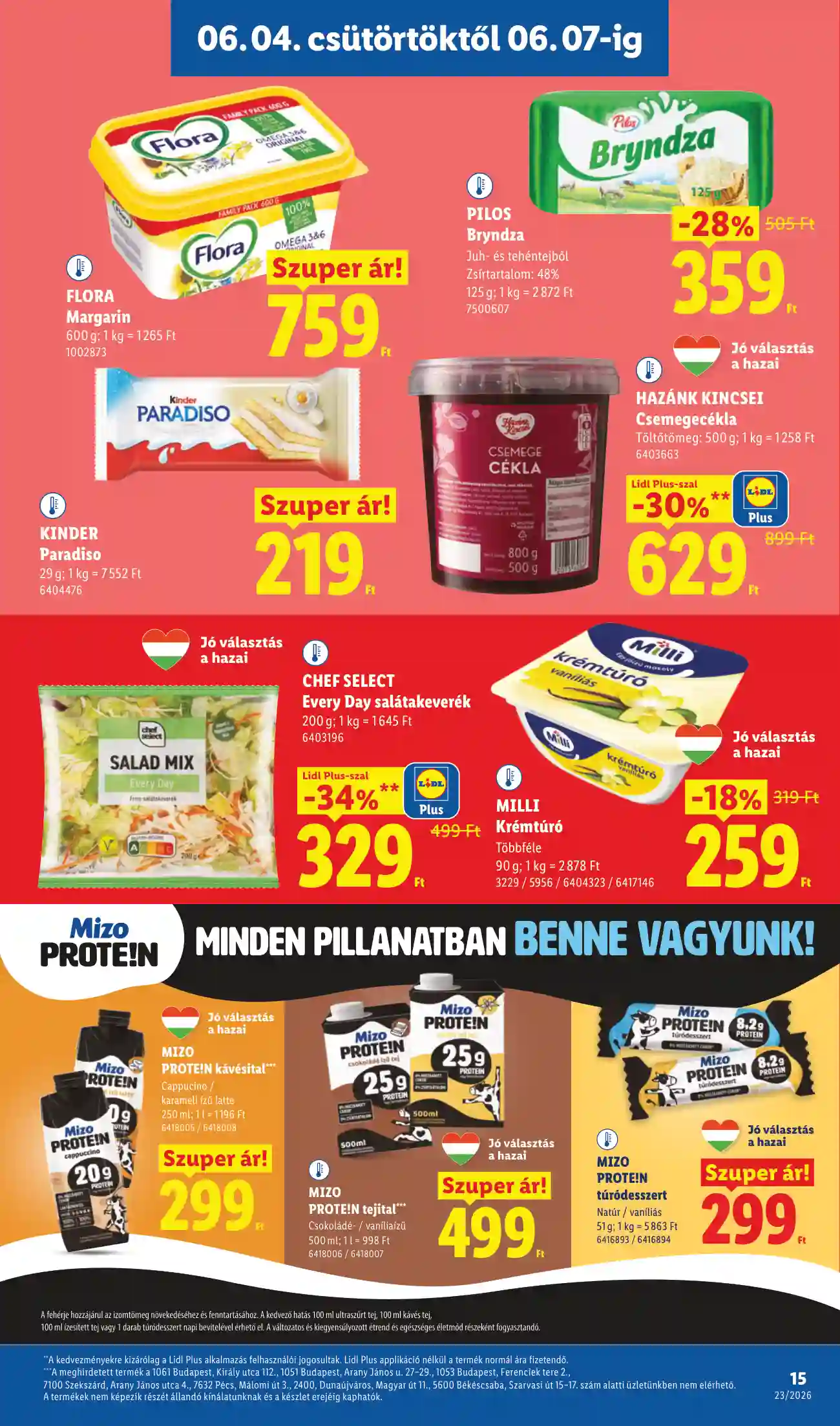 Lidl akciós újság 23. hét (Érvényes 06.04-től) (7 oldal)