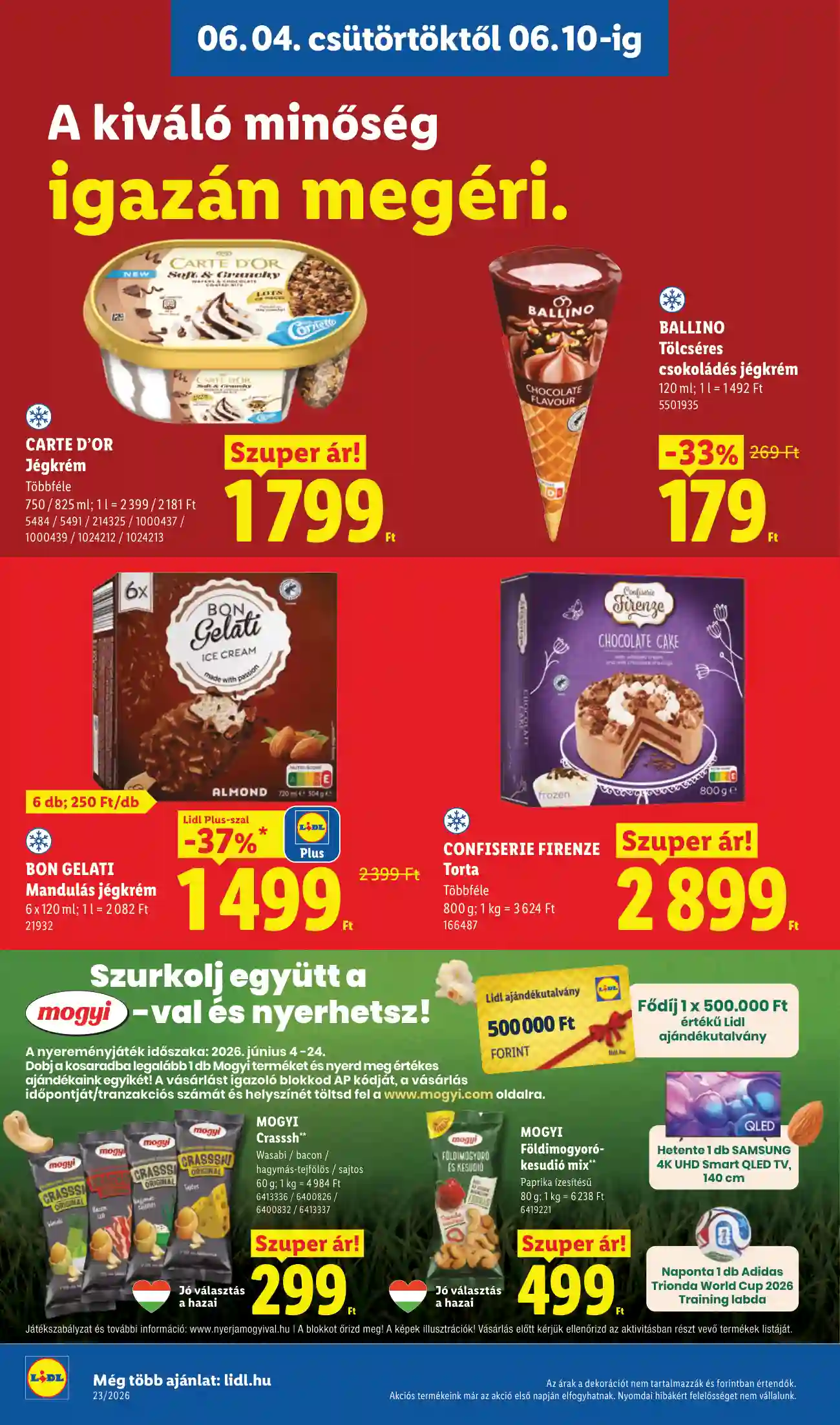 Lidl akciós újság 23. hét (Érvényes 06.04-től) (8 oldal)