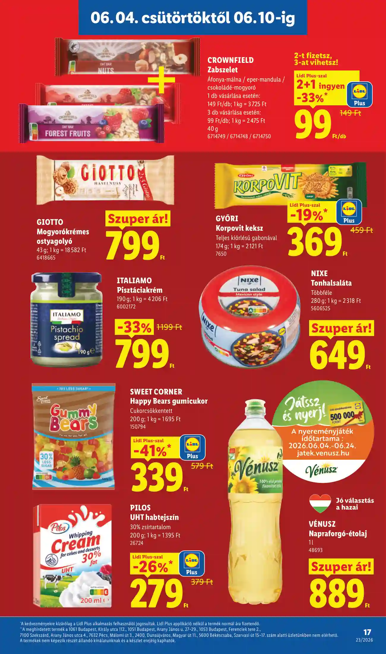 Lidl akciós újság 23. hét (Érvényes 06.04-től) (9 oldal)