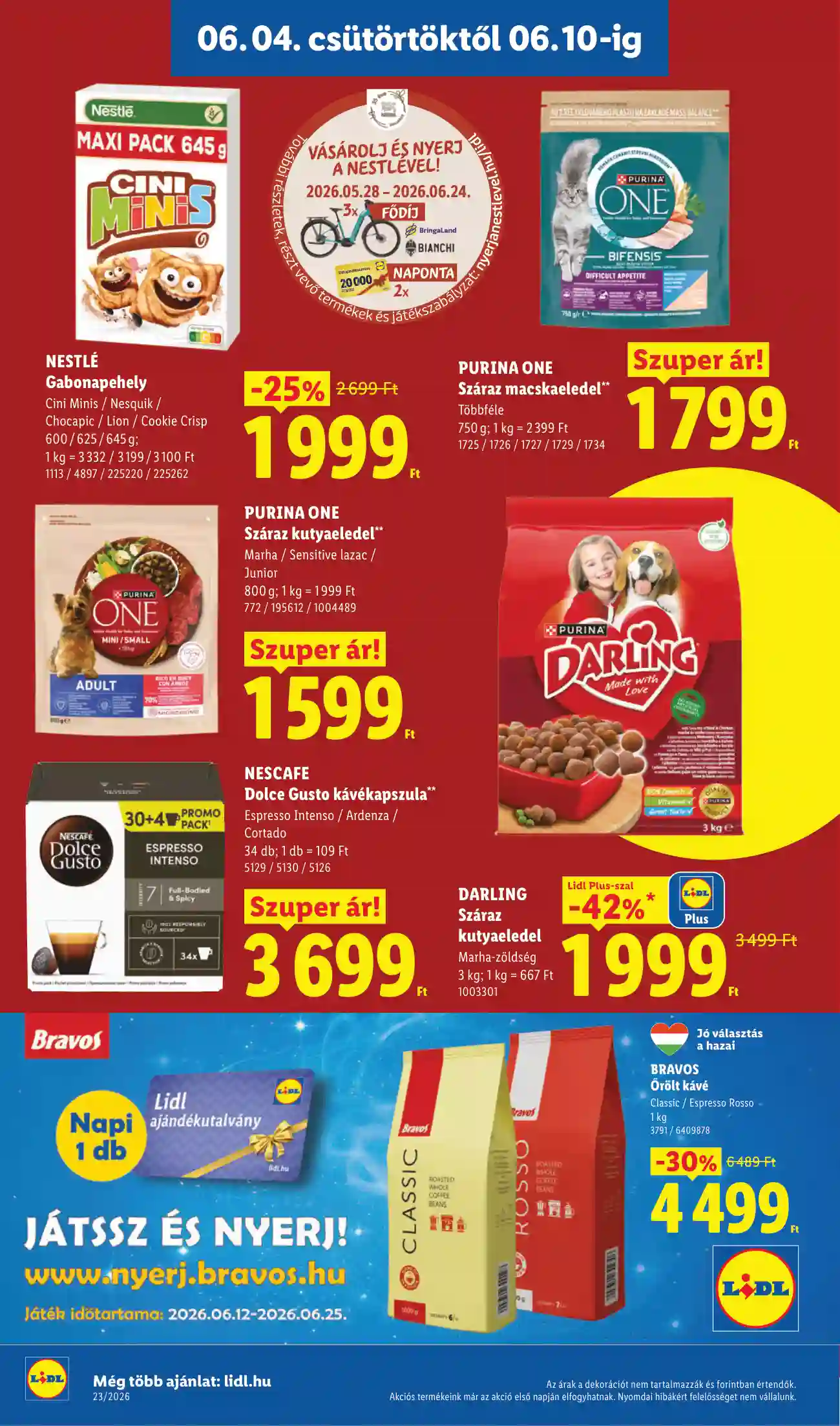 Lidl akciós újság 23. hét (Érvényes 06.04-től) (10 oldal)