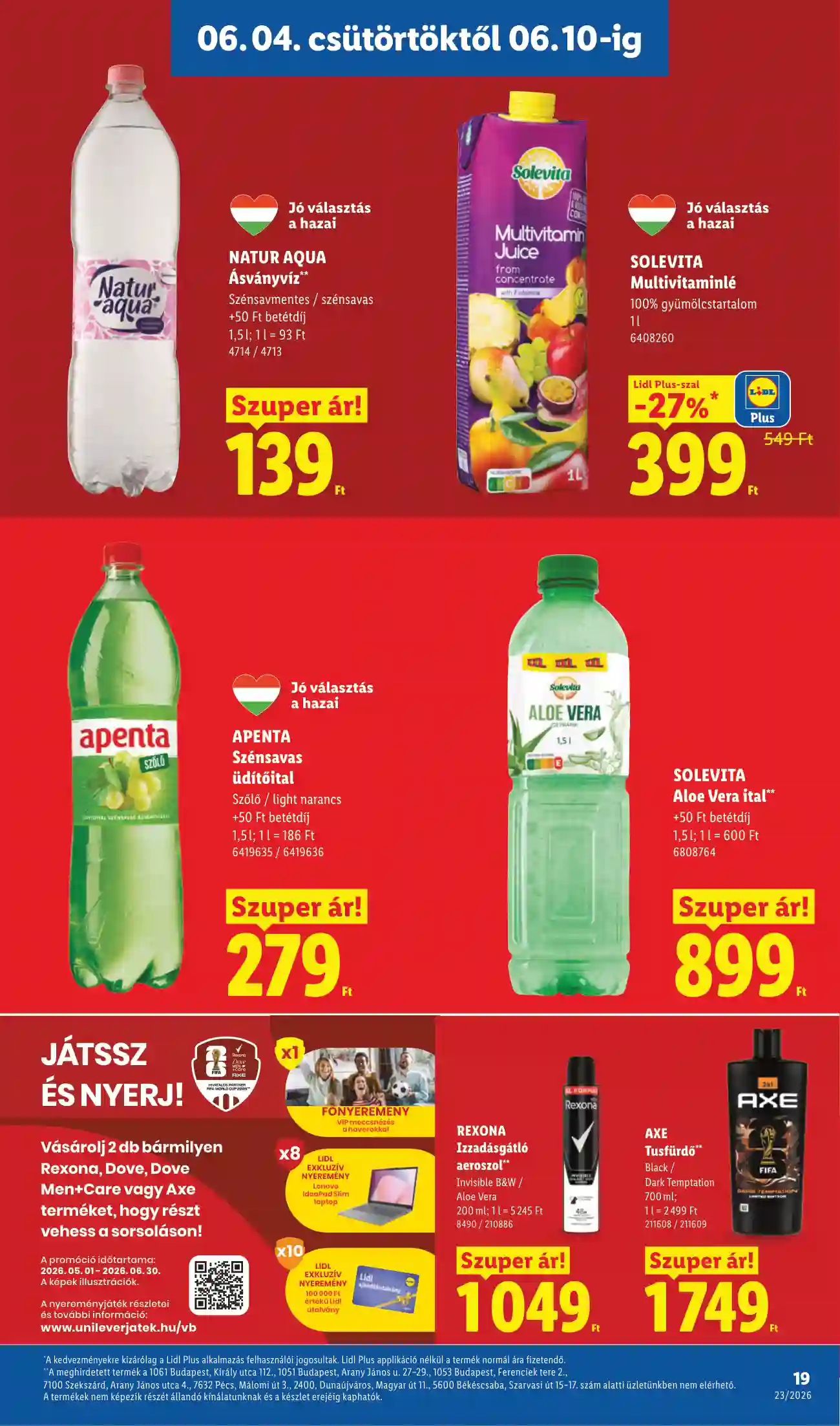 Lidl akciós újság 23. hét (Érvényes 06.04-től) (11 oldal)