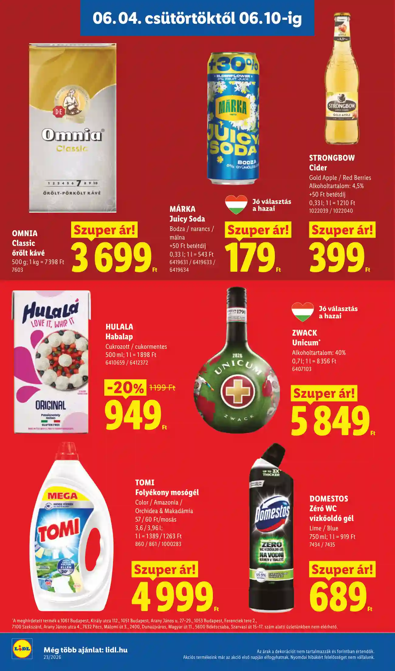 Lidl akciós újság 23. hét (Érvényes 06.04-től) (15 oldal)