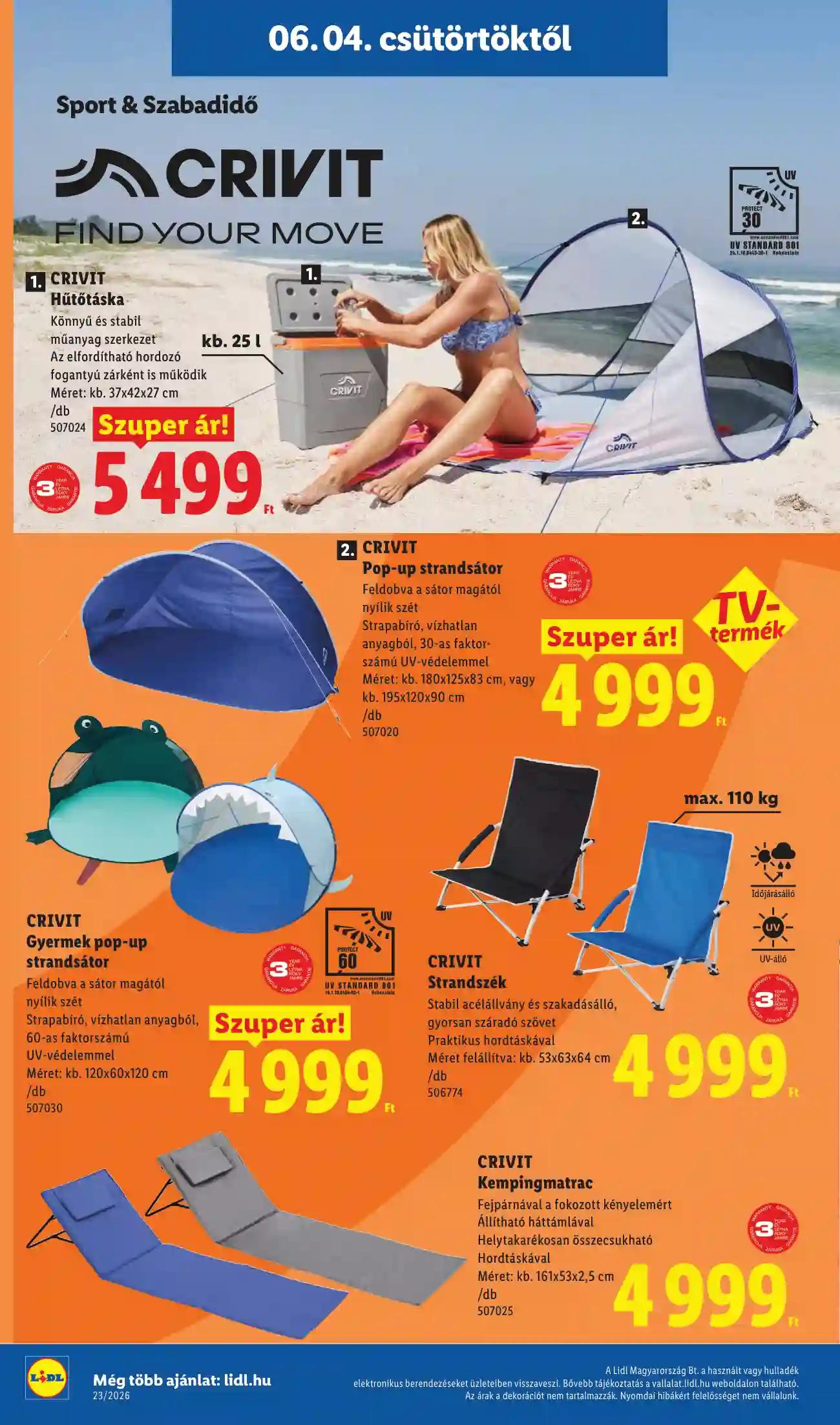 Lidl akciós újság 23. hét (Érvényes 06.04-től) (28 oldal)