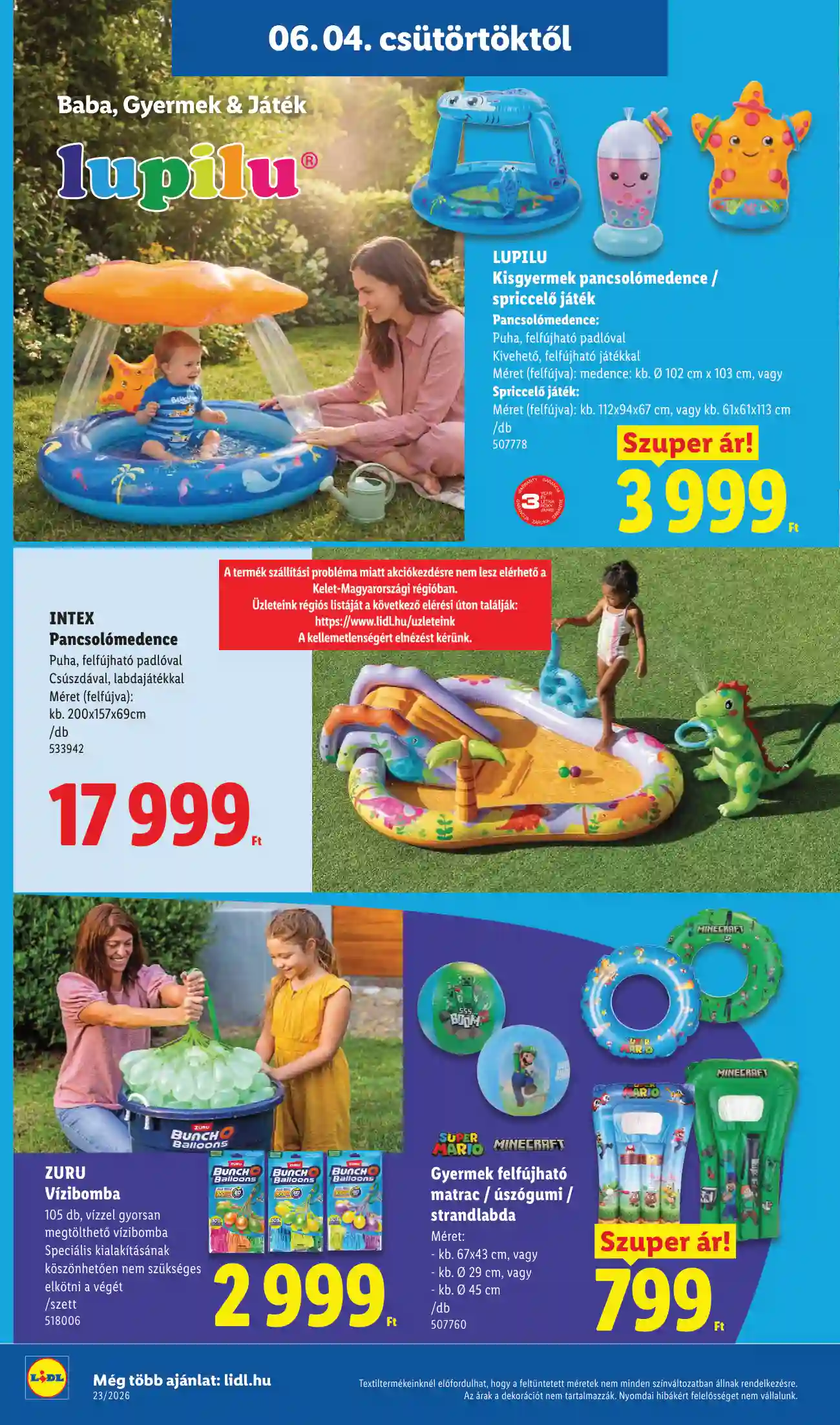 Lidl akciós újság 23. hét (Érvényes 06.04-től) (37 oldal)