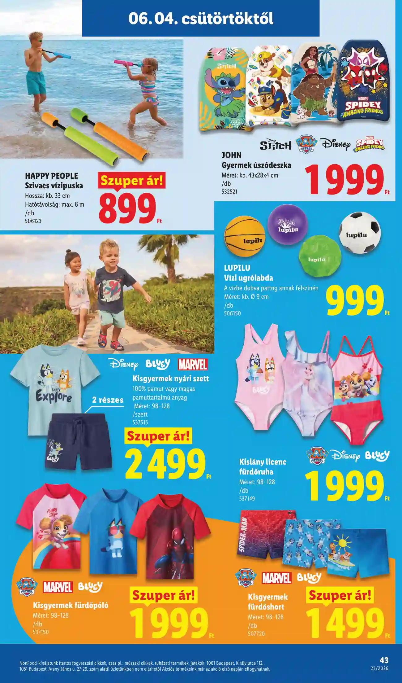 Lidl akciós újság 23. hét (Érvényes 06.04-től) (38 oldal)