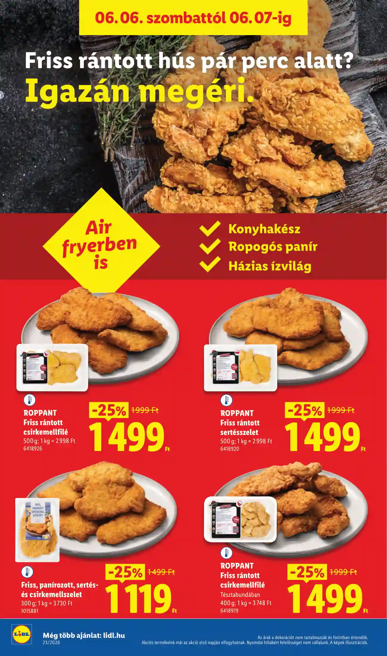 Lidl akciós újság 23. hét (Érvényes 06.04-től) (48 oldal)