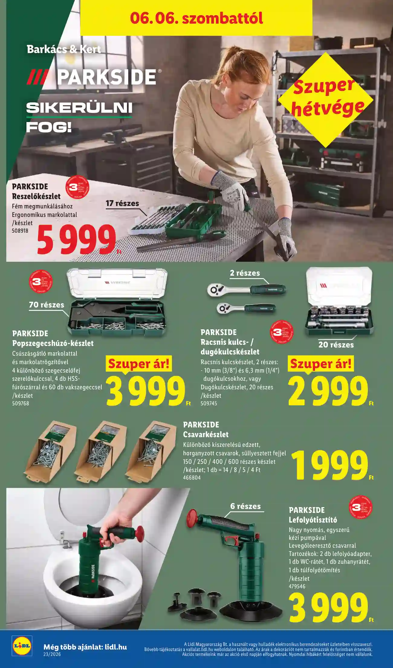 Lidl akciós újság 23. hét (Érvényes 06.04-től) (54 oldal)