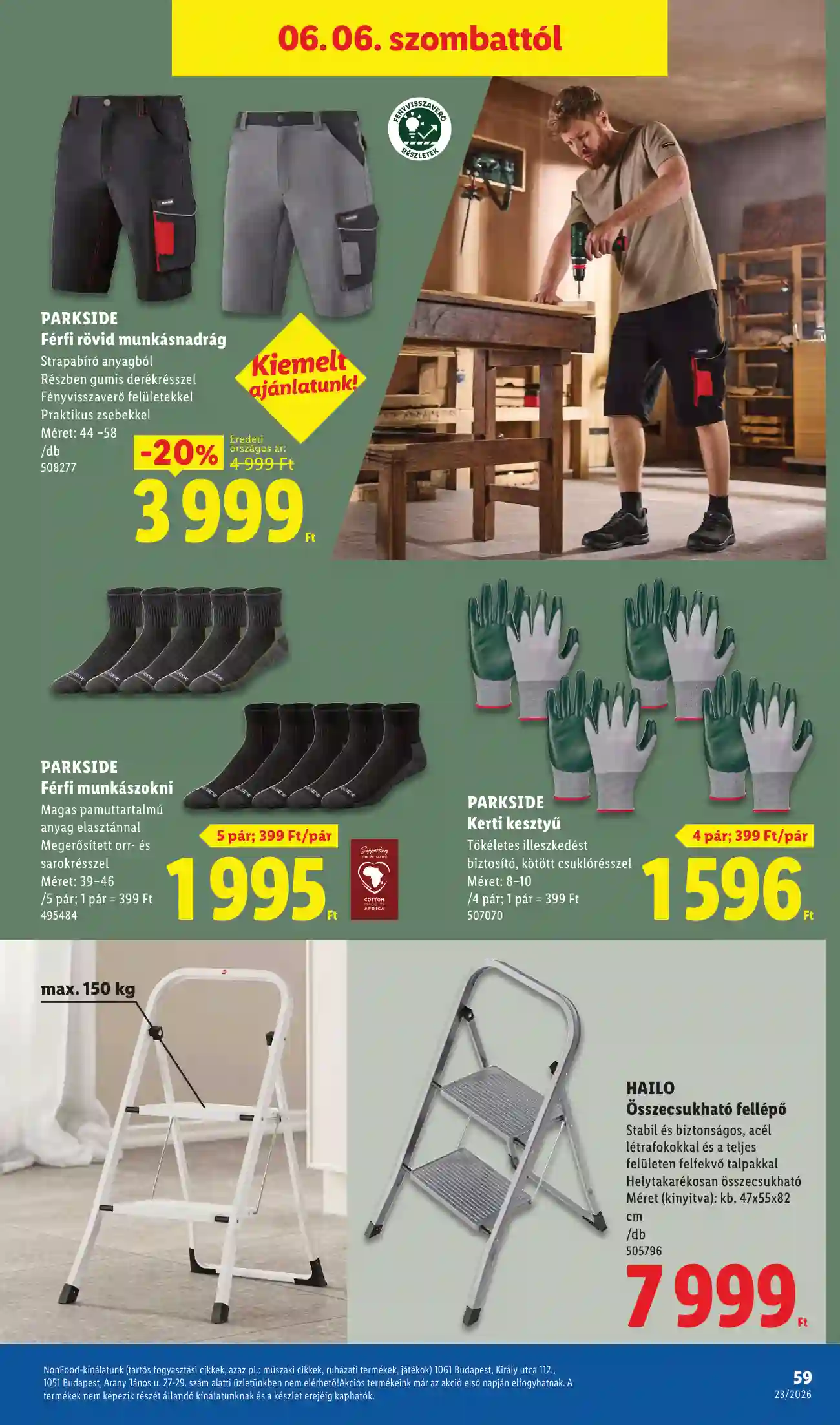 Lidl akciós újság 23. hét (Érvényes 06.04-től) (55 oldal)