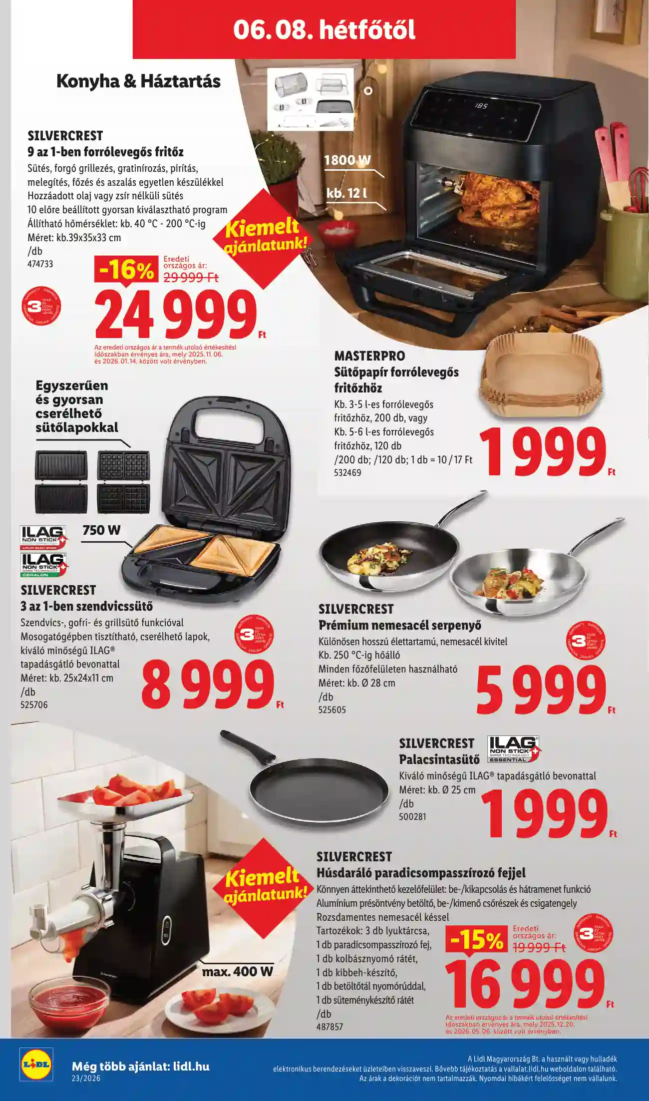 Lidl akciós újság 23. hét (Érvényes 06.04-től) (59 oldal)