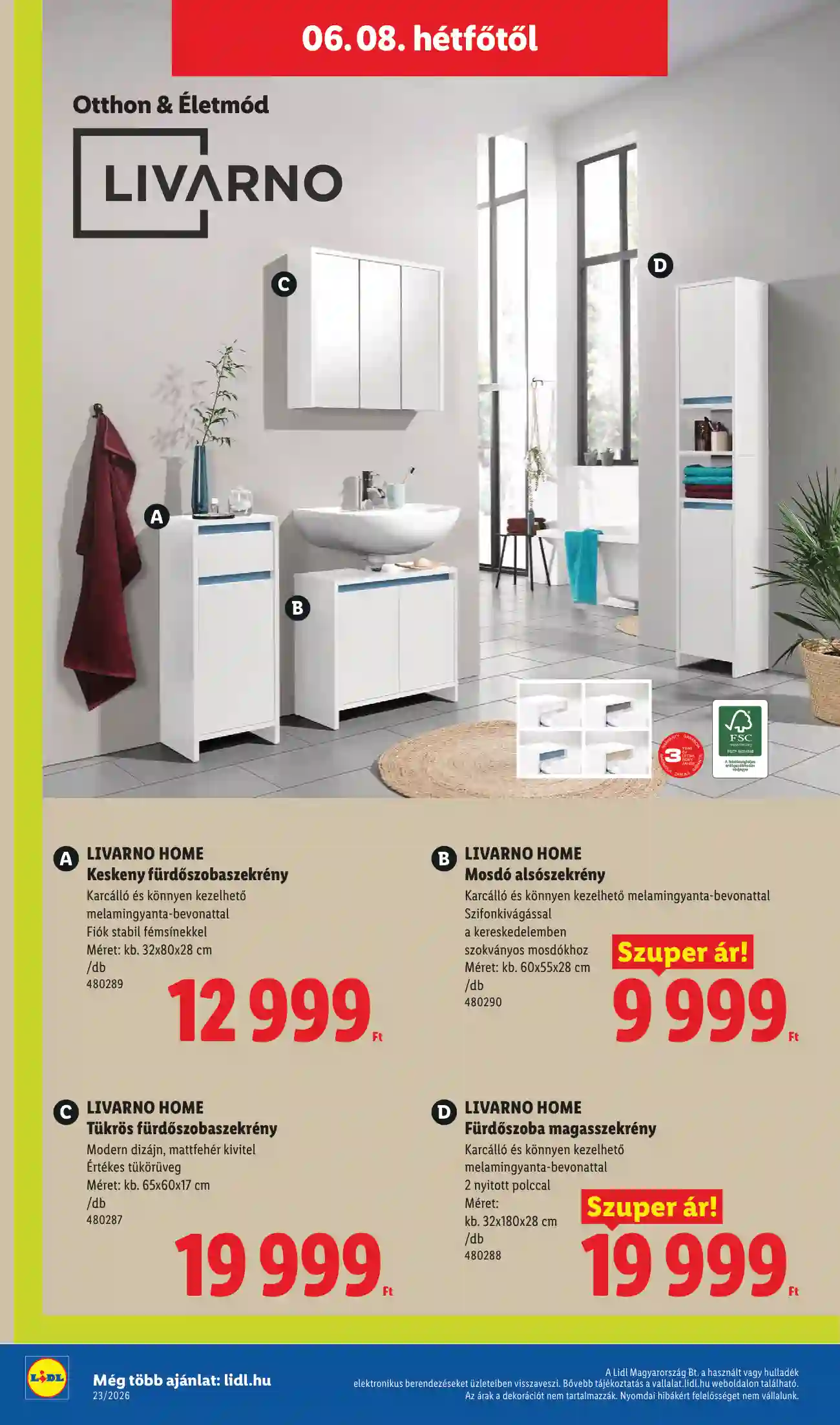 Lidl akciós újság 23. hét (Érvényes 06.04-től) (63 oldal)
